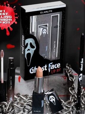 Ghost Face Nude Lip Kit - Glamlite VIRAL